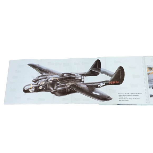 Gatefold Book of World War II Warplanes 36 Pull-Out Gatefolds Hardcover 1995 HC - Picture 4 of 12
